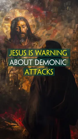 Jesus's Warning About Demonic Attacks. #demons #jesus #warning #bible #faith #god #messagefromgod #christianity #christiantiktok 