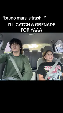 watch till the end to see me and my sister vibe  #music #carrides #brunomars #grenade 