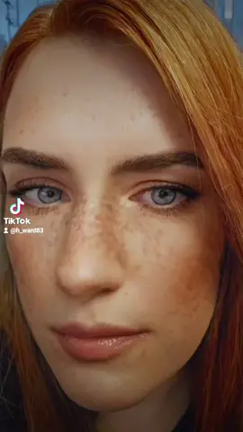 That's a lot of freckles. #freckles #frecklesgirl #irish #redhairgirl 