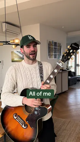 how to play #allofme by #johnlegend - #guitartutorial #fyp