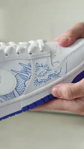 Would you tattoo your sneakers?? @Blue Soul Customs 