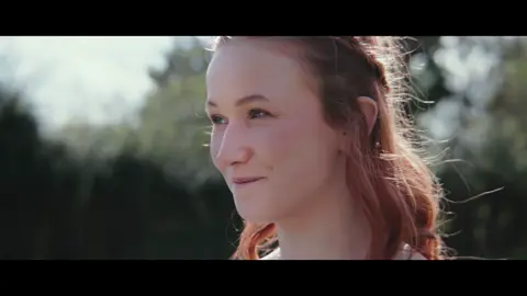 Being dramatic with @Martine Andrea in this lovely period scene 🎭 #actress #film #acting #perioddrama 