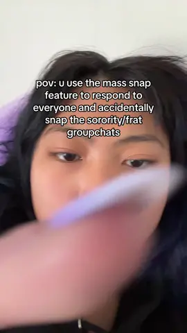 THOSE GROUPCHATS SCARE ME SM😭 #greeklife #college #sorority #frat 