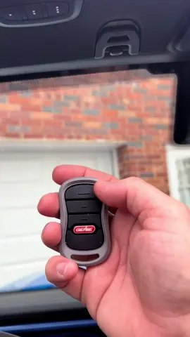 Garage door opener… Who knew? #jeep 