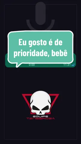 Eu gosto é de prioridade bebê #fabriciocesar #audioparadublar #dublagem #somautomotivo_no12 #foryou