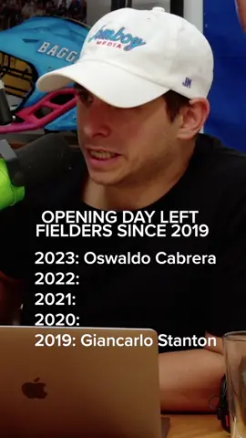Anddd the streak will continue this year with Verdugo #yankees #MLB #baseball #outfield #openingday 