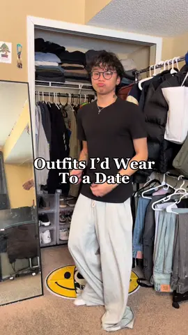outfits id wear to different dates 🤟 #fyp #fashiontok #streetwear #foryou #fashion  