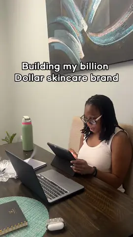Literally learning on the job.  Med school was hard, but I can honestly say it prepared me to be a life long learner, a trait that is important for growth in life and in business.  So excited to take you guys along the journey of building @Derm Intellect ®  Do you guys want to see more BTS content of me building my billion dollar skincare business?   What would you like to see more of ? #dermintellect #entrepreneurship #entrepreneur #smallbusinessowner #SmallBusiness #blackownedbusiness #blackowned #skincarebrand 