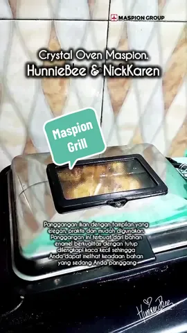 Panggangan ikan Maspion Crystal #fypシ゚viral #ramadhan2024 #alatpanggang @maspion.official #panggangan #pangganganmaspion #fypシ゚viral 
