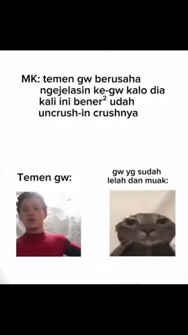 ulang, ver kebalikannya 🙏 #uncrush#temen#meme#fyp#hah#tiktok#moots? 