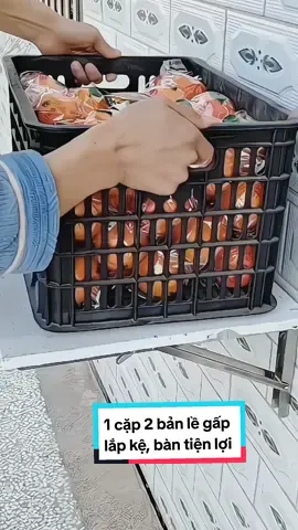 1 cặp (2 cái) bản lề gấp thông minh, giá ke đỡ bàn gấp gọn treo tường. Pát ke chịu lực 80kg, tiết kiệm không gian diện tích của ngôi nhà, quá tiện lợi và thiết thực, bạn nào cần thì mua về dùng nhe, cảm ơn các bạn! #banlethongminh #foryou  #banlegapthongmimh #banlegap #nhadep #bangapgon #xuhuong