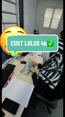 Tahniah cust kita approve 4k🚀 korang yg nak pakai duit untuk raya ni jum semak kelayakan cepat! percuma je😍 #fyp #fypp #duit #duitraya2024 #pinjamduluseratus #makcikbawang #wdc #wedelimacapital #loan #epf #kwsp 