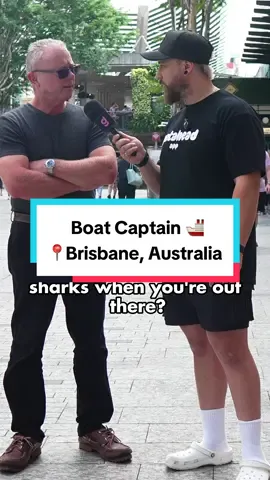 How much does he make driving boats?📍Brisbane, Australia  #interview #streetinterview #paytransparency #fyp #brisbane #pay #salarytransparency #money #getahead #jobs #viral 