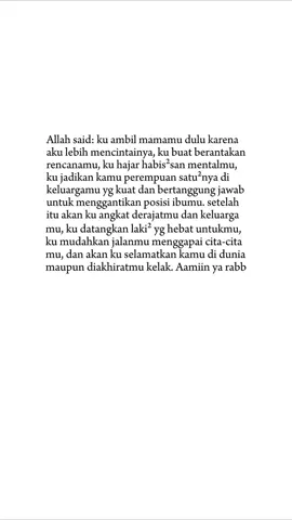 Aamiin Allahumma Aamiin #alfatihah #rindumama #mamahebat #ibu 