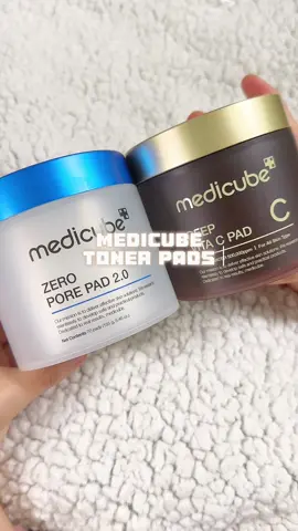 best toner pads for minimizing pores and hyperpigmentation from @Medicube Global @medicube_official 💗 #MEDICUBE #MEDICUBEAMBASSADOR #skincare #tonerpads #toner #vitaminc #zeroporepad2 #deepvitacpad #koreanskincare #kbeauty 