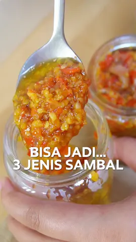 Bikin 3 stock sambal dari satu resep, cocok banget buat stock Ramadan, supaya pas telat sahur gaperlu masak & bisa jadi lauk deh! Full resepnya disini ya🧕🏻⬇️ BAHAN: Cumi asin 200gr Ikan tongkol 250gr Bawang merah 200gr Bawang putih 100gr Cabe rawit setan 200gr Cabe merah keriting 50gr Daun jeruk 8lbr Sereh 3btg Garam 1/2 SDM Kaldu bubuk 1/2 SDM MSG 1/2 SDM Minyak 400ml Jeruk nipis 1buah CARA PEMBUATAN: - Rendam cumi asin dengan air panas, bersihkan isinya & bilas hingga bersih, potong-potong - ⁠Goreng cumi asin setengah matang, tiriskan & sisihkan - ⁠Goreng tongkol & suwir dengan chopper, sisihkan - ⁠Chopper bawang merah, bawang putih, cabe rawit & cabe keriting setengah halus & goreng di minyak bersih sampai air berkurang & benar-benar matang dengan api kecil - ⁠Bagi menjadi 3 bagian & untuk sambal pertama ditambahkan cumi asin & air jeruk nipis, sambal kedua ditambahkan tongkol & sambal terakhir original #sambalcumi #sambalbawang #longervideos #sambaltongkol #menusambal #sambal #menusahur #menubuka #menusimple #rekomendasi #EasyRecipe #serunyamasak #kuliner #resepmudah #foodstock #foodprep #foodpreparation #stockmakanan #stocklauk #fyp #fypシ #fypage #fypシ゚#viral #fypdongggggggg #fypp #fypdong #fypgakni #fypsound 