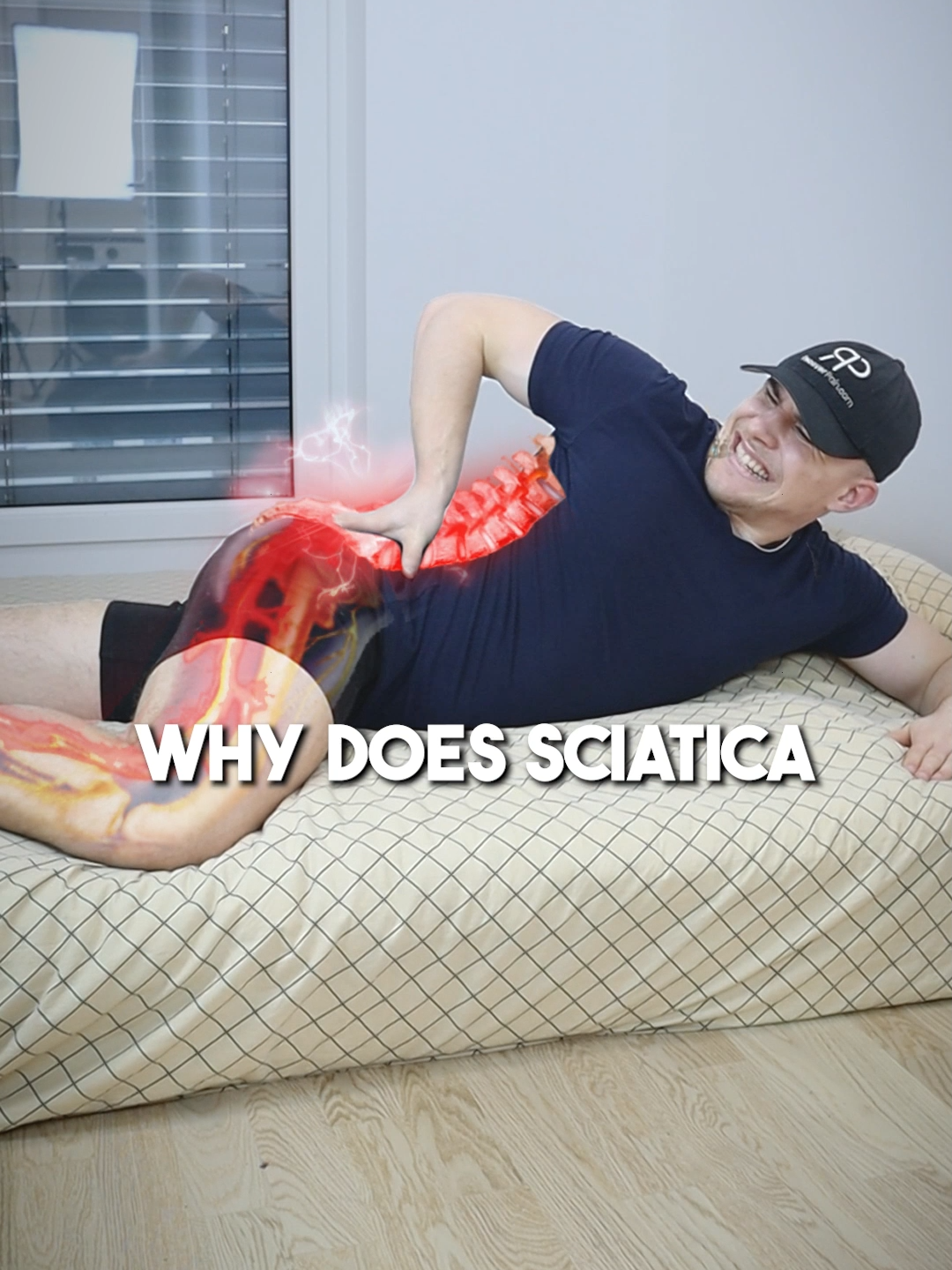⚡️ Can’t Sleep With SCIATICA? ❌ If you’re struggling to sleep with sciatica, otherwise called “Nocturnal Sciatica”, it’s likely due to restricted blood flow to your sciatic nerve. Here are 2 tips that can help you: 1️⃣ Fix your sleeping position. Try placing a pillow below your feet if you sleep on your back, a pillow below your hips if you sleep on your stomach and a pillow between your arms and legs if you sleep on your side. 2️⃣ Perform the 2 exercises shown in the video to mobilize and decompress your sciatic nerve which will make it easier to fall asleep! Happy recovery! #sciatica #piriformis #piriformissyndrome #sciaticarelief #sciaticapain #backpain #lowerbackpain #lowbackpain #backpainrelief #chronicpain #painrelief #rehab #recovery #glutes #movementismedicine #pain #stretching #strengthandconditioning