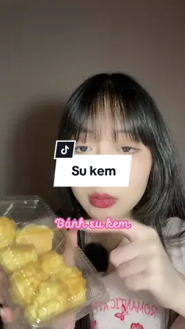 Bánh su kem #food #review #mukbang #asmr #tgiangmira 