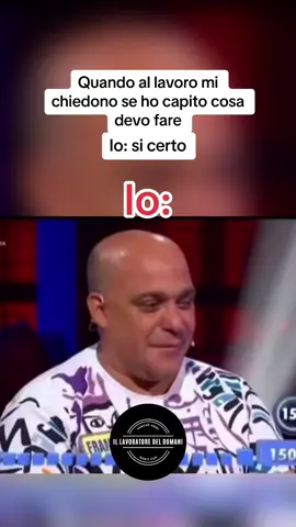 Si certo come no ahahh #meme #memedivertenti #avantiunaltro #lavoro #paolobonolis #memeita 
