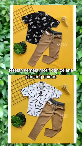 rekomendasi Setelan kemeja Motif Anak Cowok Keren bawahan celana panjang 40S Usia 2-12 tahun by Dua Kids Store harga mulai 59.000  #setelankemejaanaklaki #setelananak #pakaiananak #setelananaklakilaki #setelananakcowok #setelankemejamotif 