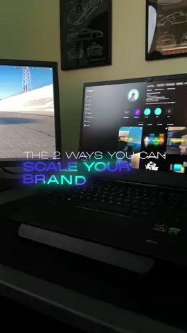 The 2 ways you can SCALE YOUR BRAND…