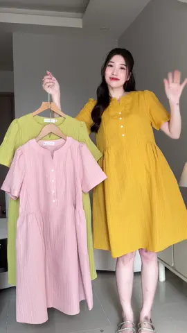 Mẫu đầm xinh xinh nhẹ nhàng cho mẹ bầu mùa hè ạ 🌸