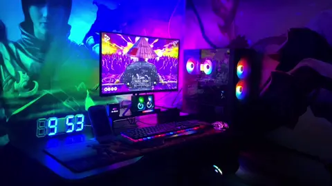 Chia sẻ 1 góc mình tự decor tại phòng trọ . #pc #viral #gaming #xuhuong #decor