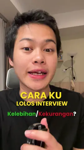 cara lolos interview
