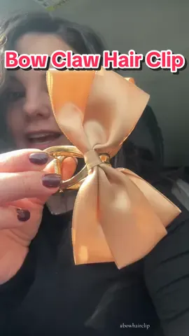 BOW HAIR CLIP 🎀 #hairclip #haircliphack #hairclitip #hairclipper #hairclips #hairclipstyle #haircliptutorial #hairclipping #hairclipbow #haircliproutine 