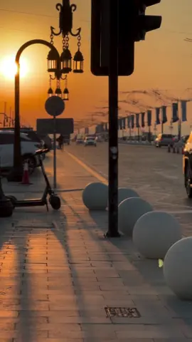 Doha Port📍 #beautifulplace #qatardoha #dohaport #sunset #iphone #tamilsong #foreignlife #nativeplace #nature #beachlife 