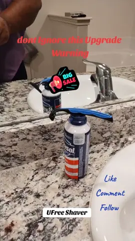 Time to Upgrade #ufreeshaver #fypシ #safe #rechargeablebattery #1.5million #viralshaver 