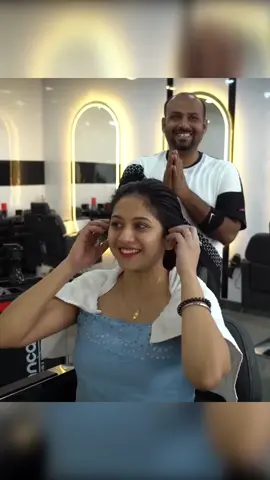 Relaxing Head massage therapy for Lady by Reiki Master | Indian Massage ASMR | Cre : Indian Barber #mastershamboo #indianmassage #asmrmassage #asmrrelax #massage #pourtoi #fvp #barber #usa🇺🇸 