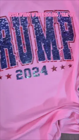 Gliiter options of some of our bestselling tees and sweatshirts on tiktok shop! #TikTokShopSpringSale #trump #wildones #trumptrain #TikTokShop 