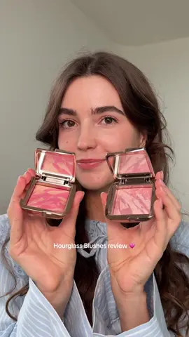 Both are 10/10! Which one you choose? 💗 #makeup #makeupproducts #hourglassblush #makeuprecomendation #beauty  
