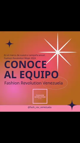 Conoce nuestra equipa ♻️✨🤍 #fashionrevolutionvenezuela #fashionrevolution #voluntariado #modasostenibile #modasostenibleperu #economiacircular #modasostenible #modasostenible♻️ 