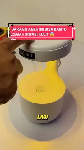Percaya gapercaya alat yang satu ini selain anti gravitasi dia bisa membantu mencegah iritasi kulit‼️😱 • #humidifer #humidiferdiffuser #humidifiermini #humidifieraera #aeraindonesia #humidifierantigravity #antigravitasi 