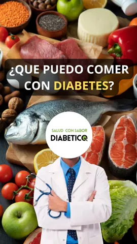 Alimentos que puedes comer siendo diabético. #comidasinazucar #diabetes #comidasaludable #comidasana 