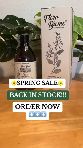 Back In Stock! Spring Sale!!! #SpringSale #TikTokShopSpringSale #florabiome #probiotics #NiUnPeloMás 