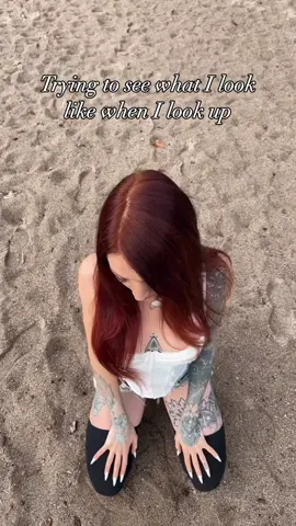 Would you like to see this view everyday? 🥰 #tattooedredhead #petitegirl #foryou
