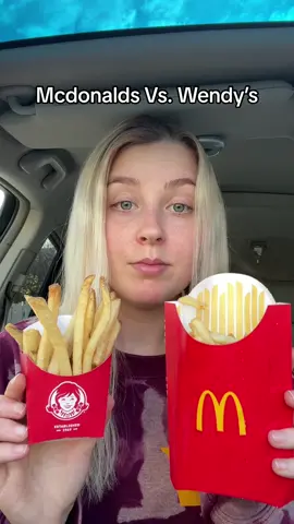 are you team mcdonalds or wendys?! also this was filmed 2 years ago OMG #mcdonalds #mcdonaldschallenge #wendys #wendysdrivethru #foodchallenge #foodbattle 