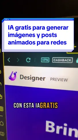 Imágenes y posts de redes sociales con IA gratis - designer.microsoft.com #gratis #ia #chatgpt #designer #microsoft #inteligenciaartificial 