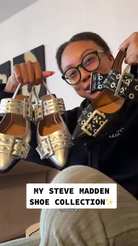 some of my most complimented shoes are 30% right over at @stevemadden ! if you’re looking for spring flats, here are current favs! —> 🔗 in bi0 ✨  #stevemadden #stevemaddenshoes #buckleflats #silverflats #springflats #springshoes #shoecollection #shoecheck #springstyleinspo #springstyle #blackgirlstyle #balletflats #flatshoes #buckleshoes #stevemaddensandals 