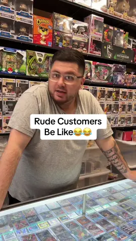 There is always that one customer😂 #funkopops #infinitecollectiblesnyc #dbz #anime #collectibles 