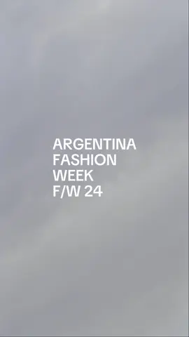 Argentina Fashion Week 2024 #fashion #fashiontiktok #fashionweek #Runway #buenosaires #fyp 