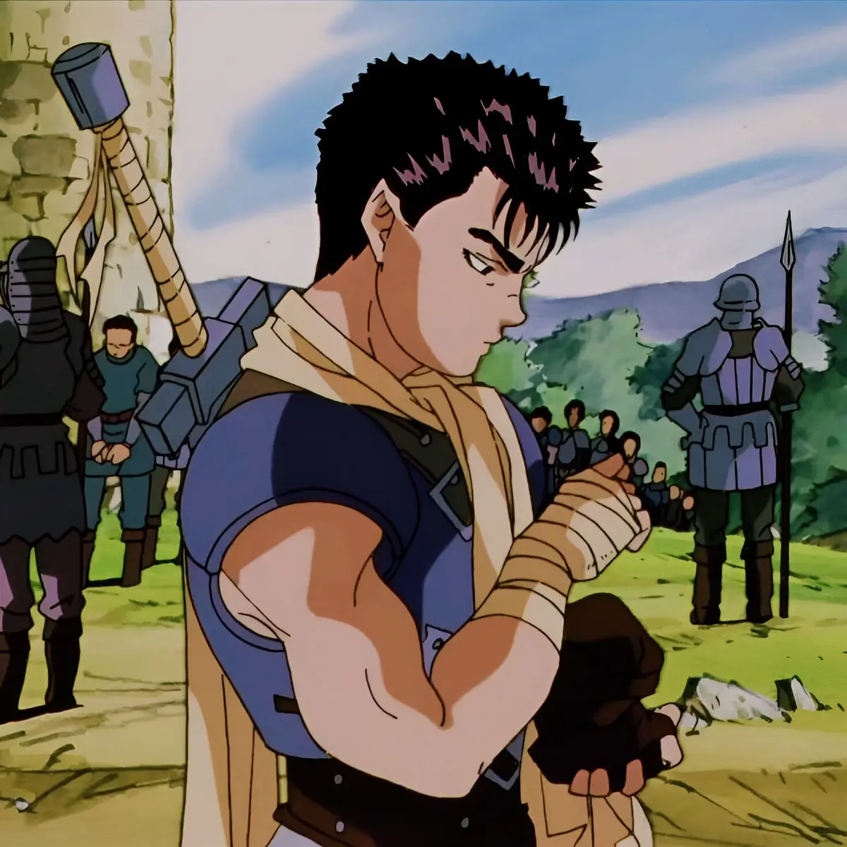 El animé lo recreo de una manera mas musculosa y saben algo? Quedo espectacular nuestro Gustavo 🗿 #guts #berserk #berserkanime #1997 #song #4u #real #berserkedit #10 