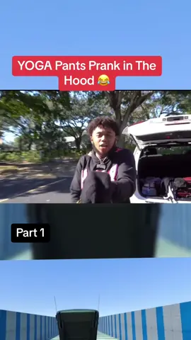 Yoga  Pants Prank in The Hood #fyp #funny #prank #hood #viral #funnyvideos #foryourpage #fpy #trending #yoga #foryou #fypage 