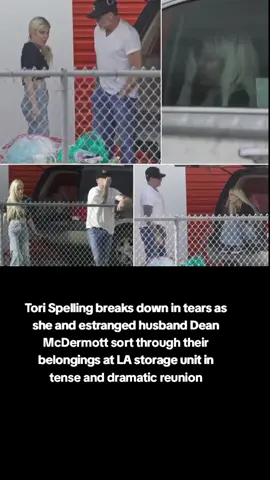 #ToriSpelling breaks down in tears as she and estranged husband #DeanMcDermott sort through their belongings at #LA #storageunit in tense and dramatic #reunion #foryoupage #goviral #trending #foryou #fyp #fyf #wtfmoments #trendingvideo #fyfyfyfy 