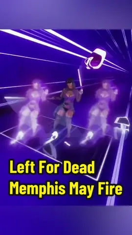 Jeu de réalité virtuelle BeatSaber ✨ La chanson est Left For Dead par Memphis May Fire (mapped by Bytrius) 👌🏽 #fyp #beatsaber #virtualreality #memphismayfire 
