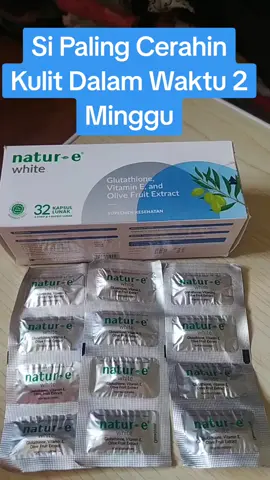 Natur e white#naturewhite #lgluthatione #suplemenpencerahkulit 