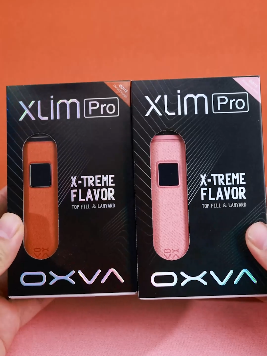 UNBOXING WITH ME- XLIM PRO NEW COLORS 🧡💗 #OXVA #oxvaxlimpro #UNBOX #VIRAL